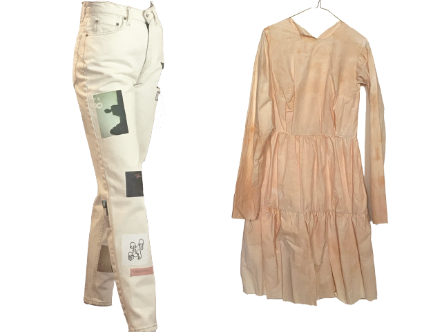 Various reconstructed garments